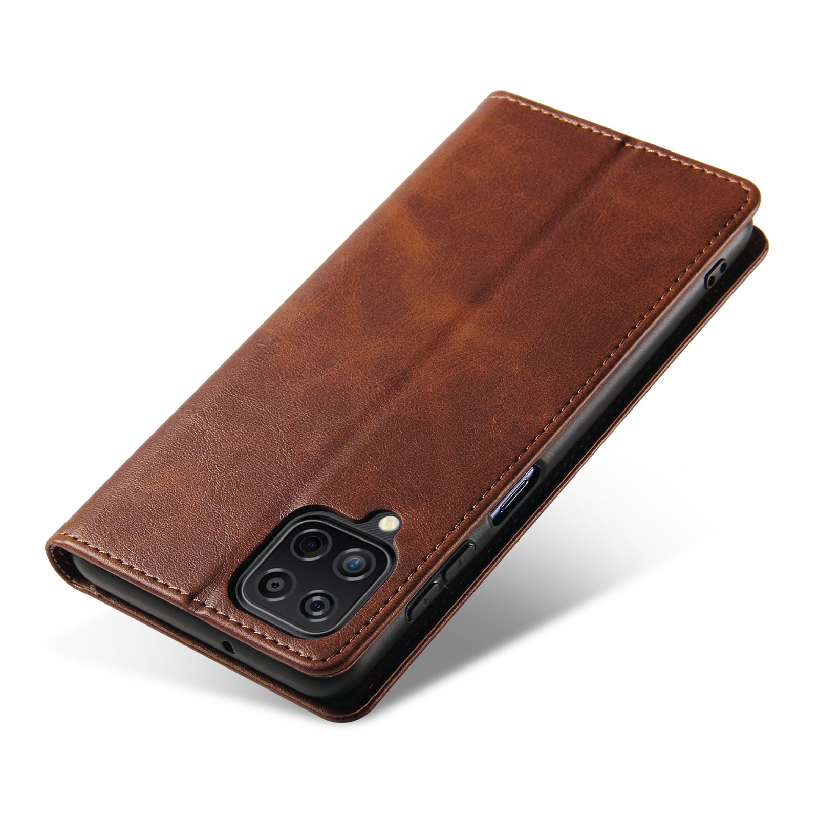 Protective Phone Case For Samsung Galaxy A22 4G (EU Version) Leather Calf Texture Phone Cover Wallet Stand Protective Phone Case For Samsung Galaxy A22 4G (EU Version) Leather Calf Texture Phone Cover Wallet Stand